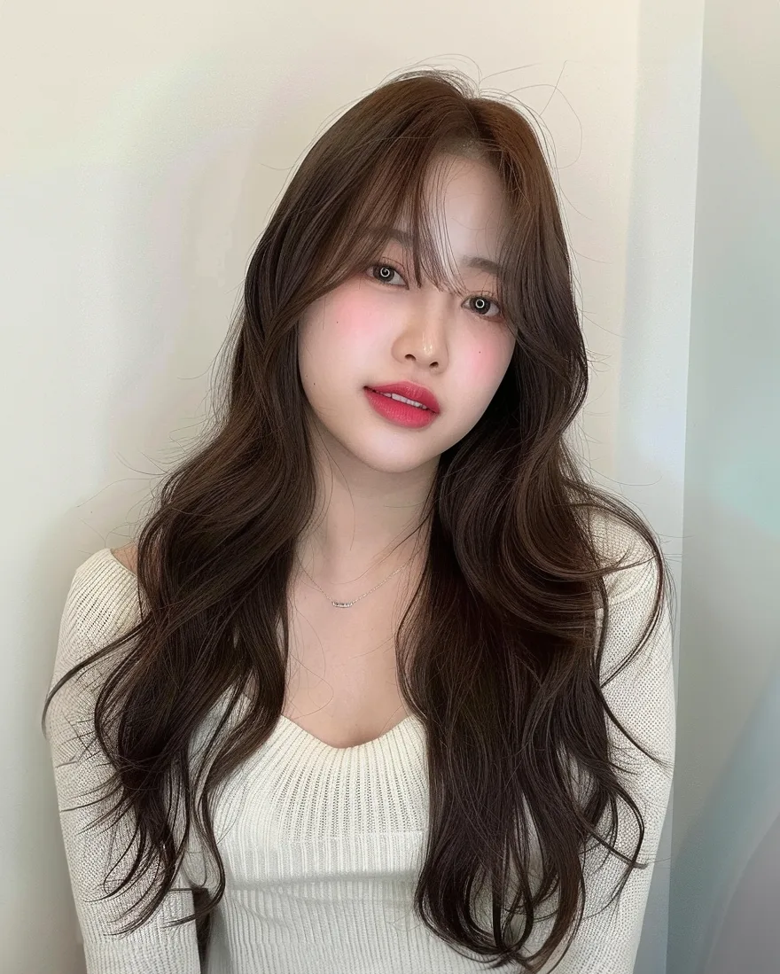 약수역 미용실 신당동 미용실 약수 미용실 약수동 미용실 Korean seoul hair salon (14) 韓国ヘアスタイル - ボリュームカールパーマ、AVAヘアサロンソウル