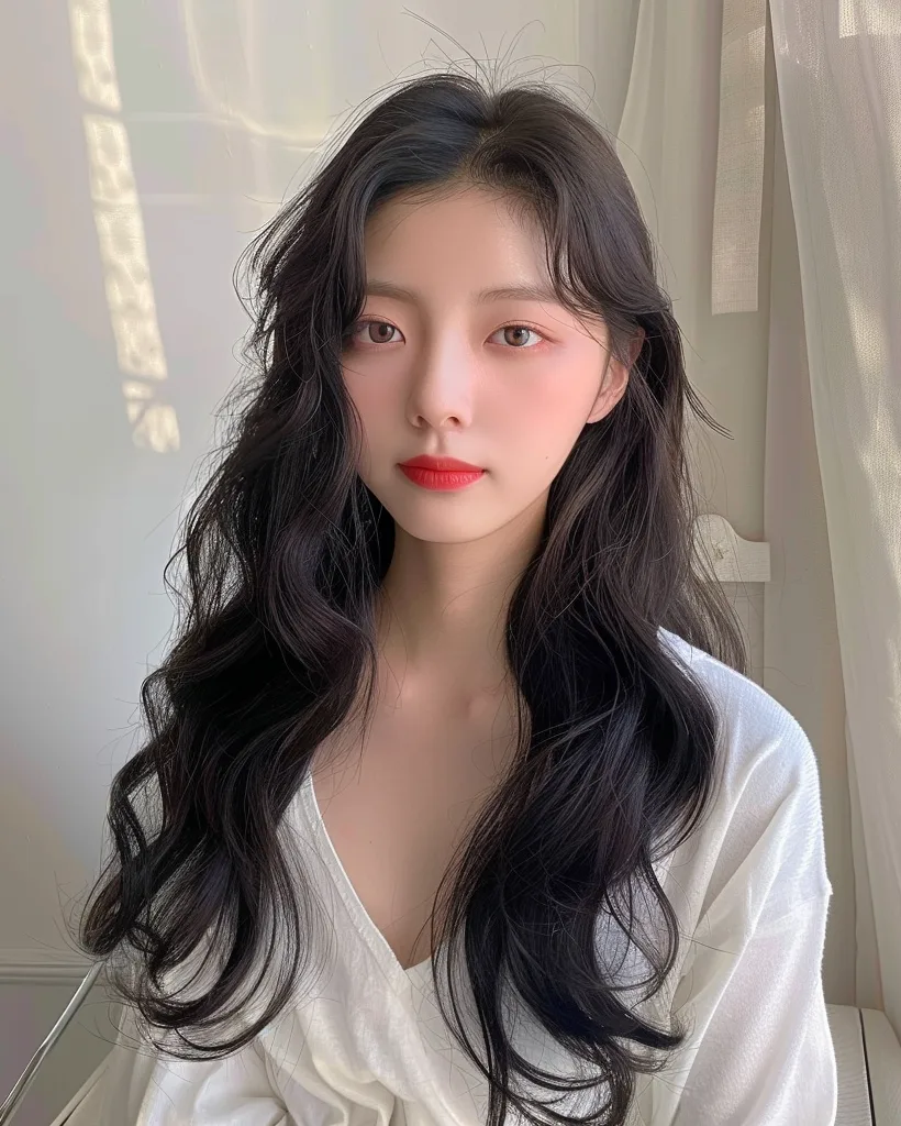 약수역 미용실 신당동 미용실 약수 미용실 약수동 미용실 Korean seoul hair salon (16) 韓国ヘアスタイル - エレガントストレートロング、AVAヘアサロンソウル