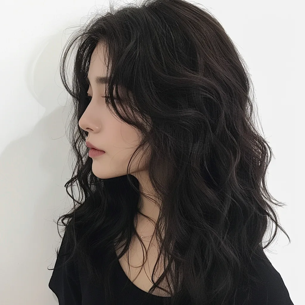 약수역 미용실 신당동 미용실 약수 미용실 약수동 미용실 Korean seoul hair salon (2) 韓国ヘアスタイル - ソフトウェーブミディアム、AVAヘアサロンソウル