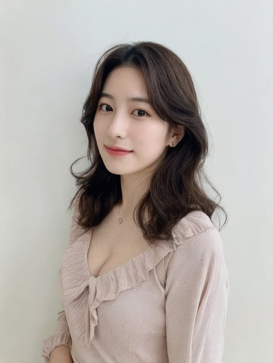 약수역 미용실 신당동 미용실 약수 미용실 약수동 미용실 Korean seoul hair salon (35) 韓国ヘアスタイル - ナチュラルブラウントーン、AVAヘアサロンソウル