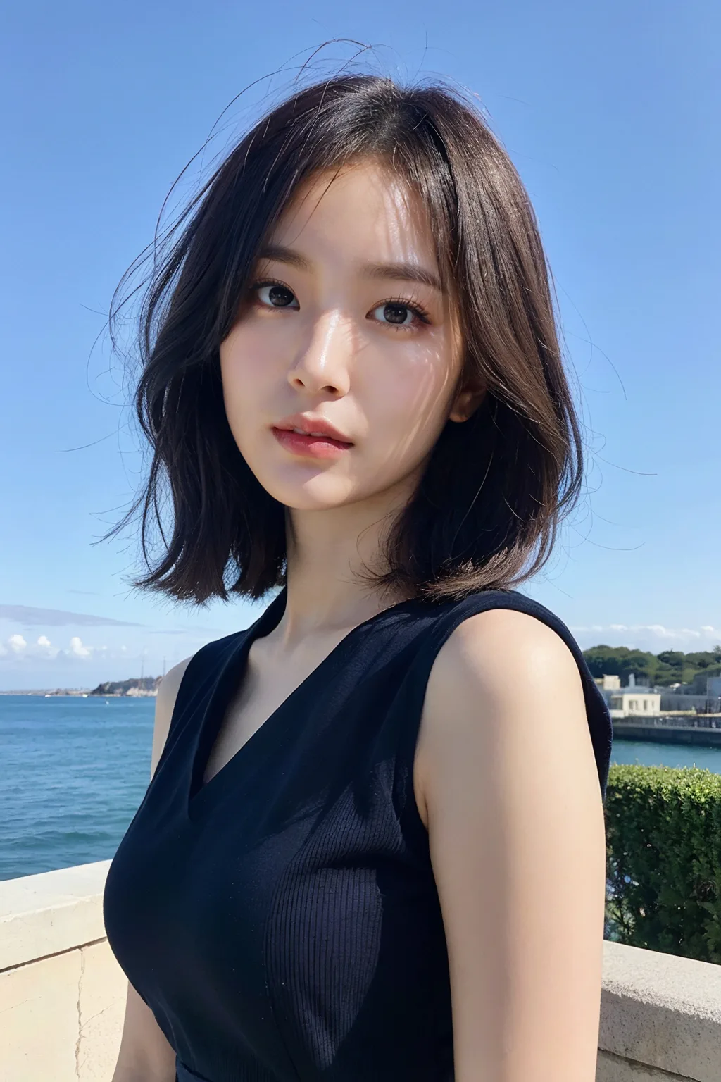 약수역 미용실 신당동 미용실 약수 미용실 약수동 미용실 Korean seoul hair salon (7) 韓国ヘアスタイル - ナチュラルブラウンレイヤードカット、AVAヘアサロンソウル